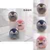 Cute Crystal Super Soft Penguin Plush Keychain Doll For Fashion Bags