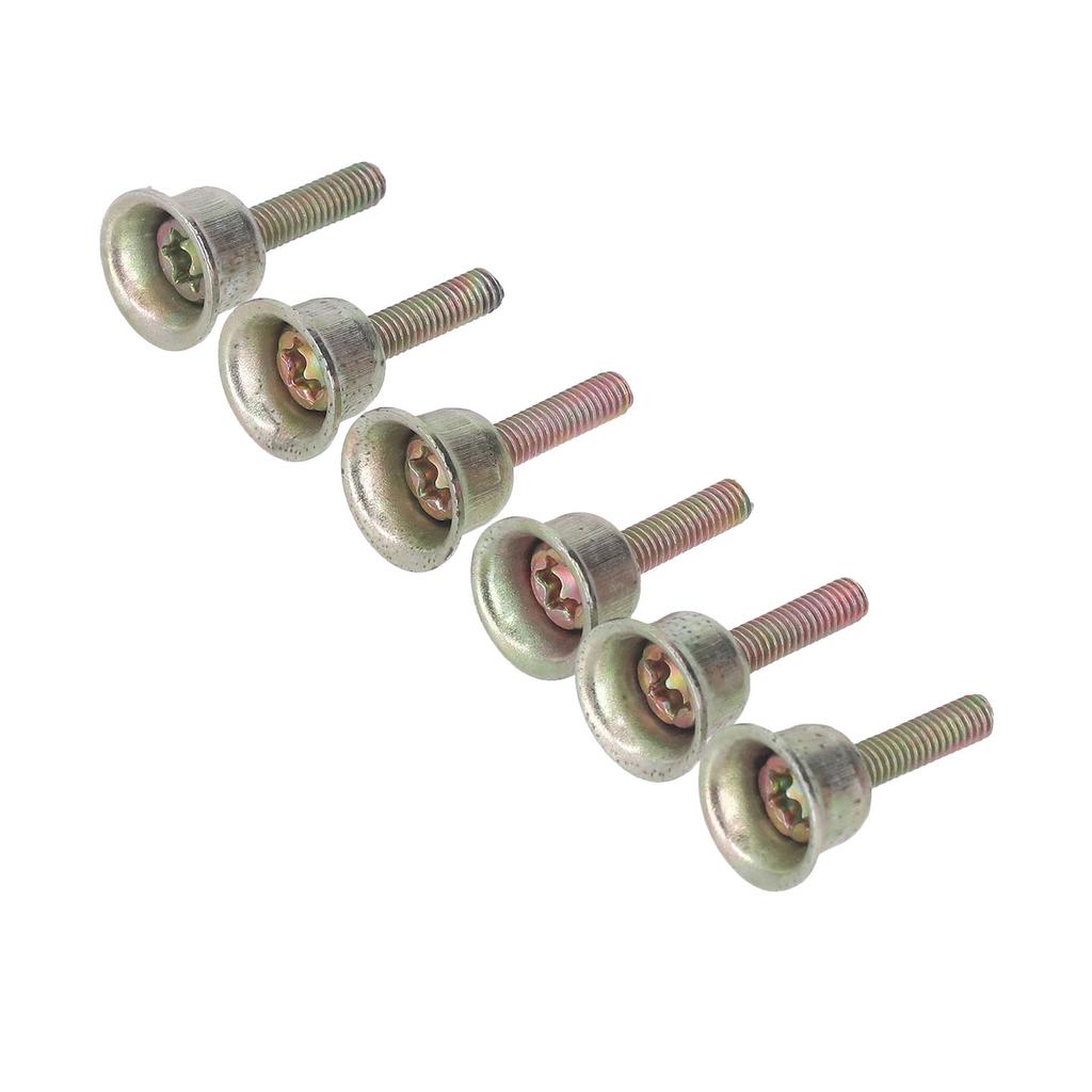 6 шт. винт ручки тормоза бензопилы алюминиевый M4 MS260 детали резака бензопилы винт для Stihl 024 026