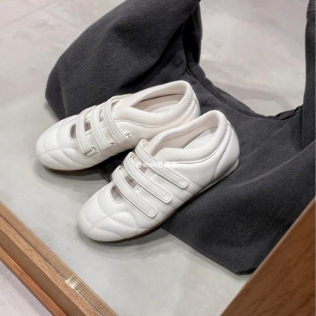 Spot second hair! Fashion versatile new three Velcro casual function Mary Jane single shoes women's bowling shoes