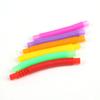 5Pcs Colorful Telescopic Tube Toy Stress Relief Free Transformation Decompression Stretchable Tube Sensory Fidget Toy Kids Adults Gift