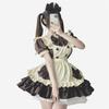 Maid Clothes Cosplay Set Sexy Costume Apron Sexy Lolita Costume Free Size 6 Piece Set Lolita Gothic Lolita Alice Princess Clothes Cute Lolita Uniform