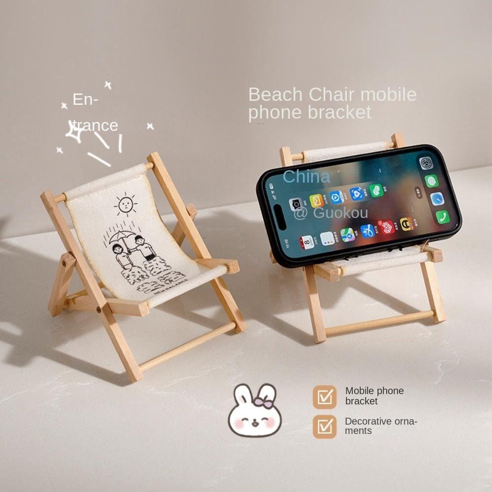 Stable Beach Chair Mobile Phone Bracket Multi-function Mobile Phone Rack Most Cellphone
