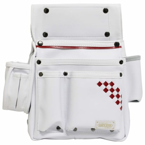 Kozuchi Temporary Frame Bag with Ink Pot Holder, Carpenter's Standard, White, SH-514