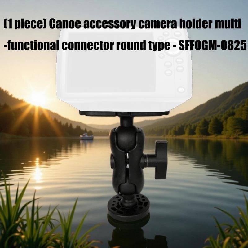 Электронный эхолот Вращающаяся шаровая монтажная пластина Универсальная пластина для эхолота каяка База крепления электронного эхолота