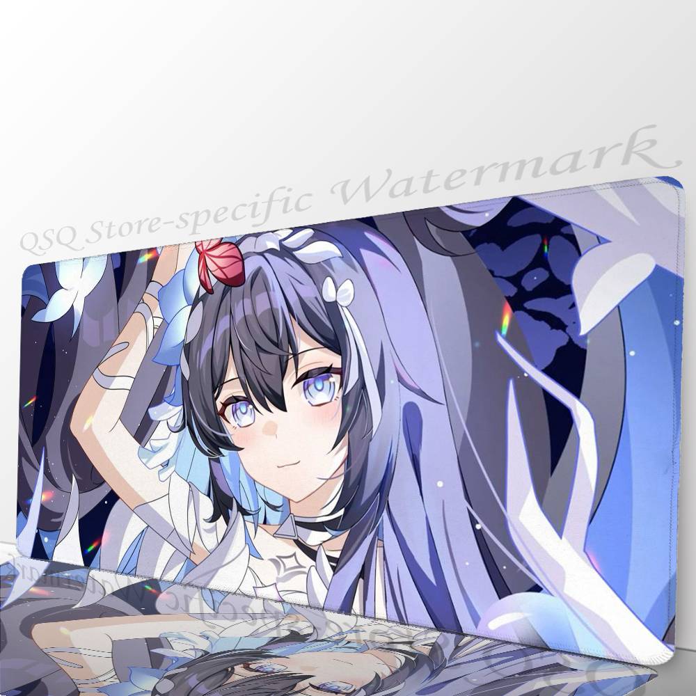 Seele Анимированная игра Honkai Star Rail Коврик для мыши Коврик для стола С подкладкой Игровые аксессуары Prime Gaming XXL Коврик для клавиатуры Коврик