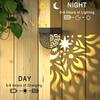 Solar Fence Lights 6 Pack Solar Deck Lights Waterproof LED Solar Powered Step Lights Wall Lights Outdoor Decorations Warm Yellow Light Decorative