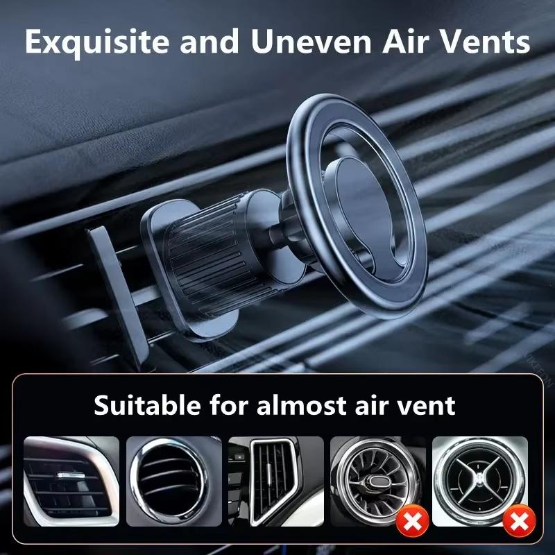 Lenovo Magnetic Car Phone Holder Stand Support in Car for iPhone 13 14 15 Pro Max Mini Magnet Car Air Vent Clip Cellphone Mount