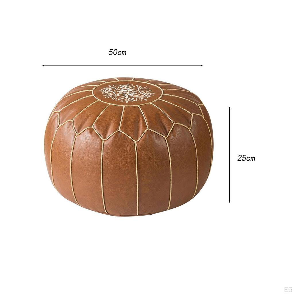 Пуф ручной работы для домашнего декора