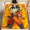 Фланелевое одеяло с принтом персонажей Dragon Ball, Высококачественное, Удобное для всех сезонов, Декор для дома, Тепло и уют, Идеально для рождественских подарков