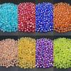 6mm/100Pcs 8mm/40Pcs Acrylic Transparent AB Round Beads Hand Beaded Color Beads Accessories DIY Beads Material