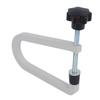 Classical Guitar Bridge Clamp Cast Steel U Shape Bridge Repair Maintenance Tool for Luthier Guitarist R257 Grey