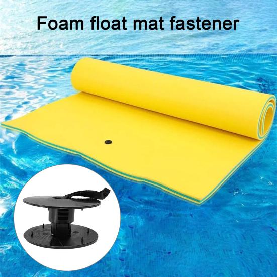 Floating Mat Tether Kit Floating Water Mat Grommet Kit Portable Safety Cord for Beach Kayaking Pool Water Swimming Lake Boating
