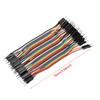 3 PCS 10CM Breadboard Jumper Wires 40 Pin Ribbon Cables Electronics Prototyping Dupont Wire  Arduino