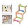 Bird Ladder Bridge, Climbing Ladder, Playing Exercise Stand for Budgies Conures Small