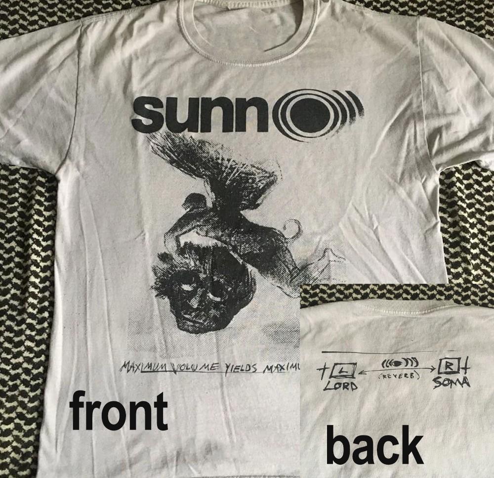 Рождественский подарок Sunn O))) 2-сторонняя футболка с подарком, забавная, унисекс, S-235XL, 24D304