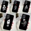 Aesthetics Skeleton Case For OPPO Reno 8T 4Z 5Z 8 10 11 Pro 4 5 6 7 Lite OPPO Find X6 Pro X3 X2 X5 Lite Cover
