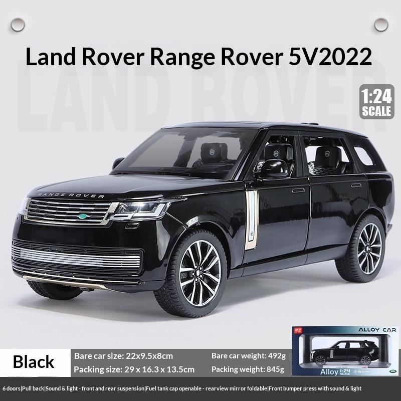1:24 Sv2022 Suv Alloy Model Car Toy Diecasts Casting Car Toys For Children Vehicle Openable Parts 4-Wheel Suspension Ornament