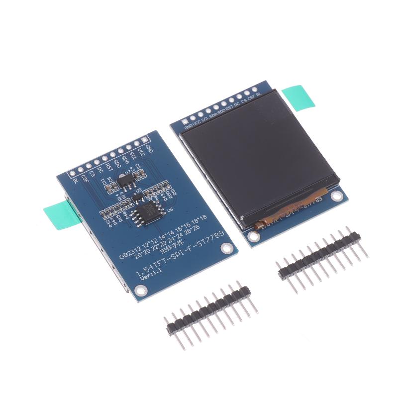 1 шт. 1,54-дюймовый TFT LCD экран St7789 Маленький экран 240x240 Дисплей LCD Квадратный экран SPI Цветной экран