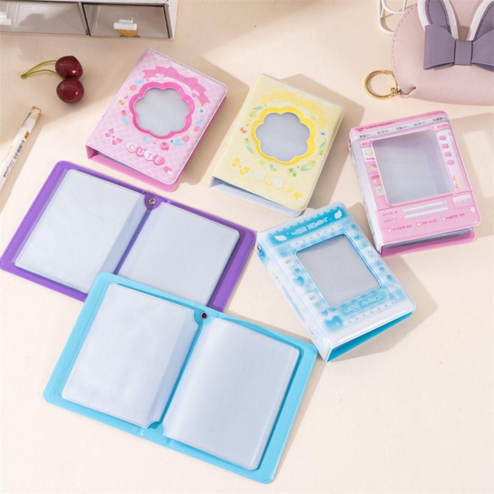 Double-sided Card Photocard Holder Cartoon Idol Photo Album Hollow Photo Album  Business Card
