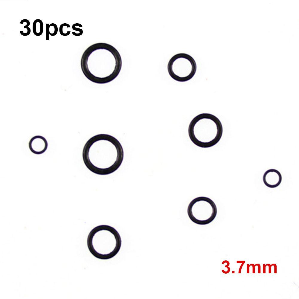 4.4mm 5.3mm Metal Carp Fishing O Ring Terminal End Tackle Accessory Tippet Rig Ring Flat Round Matt