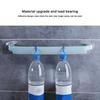 Towel Rail Rack Holder Wall Mounted Bathroom Self-adhesive Hanging Hanger Shelf