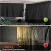 Car Rear Partition Curtain Detachable Privacy Sunshade Curtain for Travel Camping Nap Night Automotive Interior Accessories