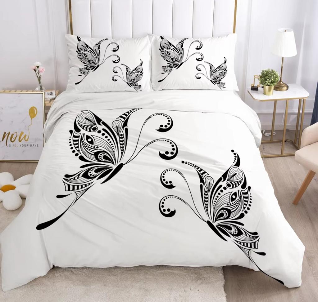Comforter 3D Hd Quality Printed Queen King Size Home Decor Bedding Set For Women Coworker Gift 3 Piece Set With 2 S