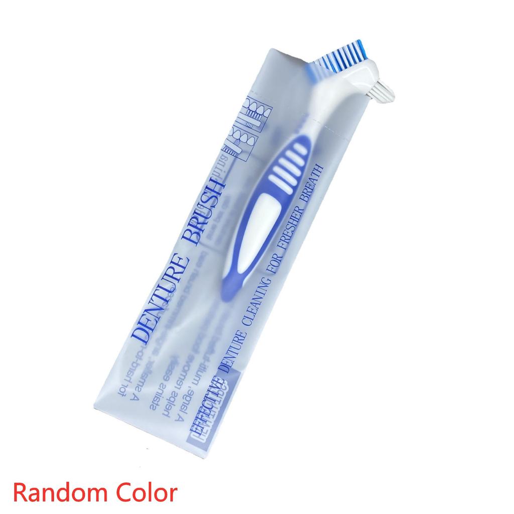 Инструмент Двухслойный контейнер для зубных протезов с корзиной Футляр для зубных протезов Коробка для зубных протезов Ванна для чистки Щетка