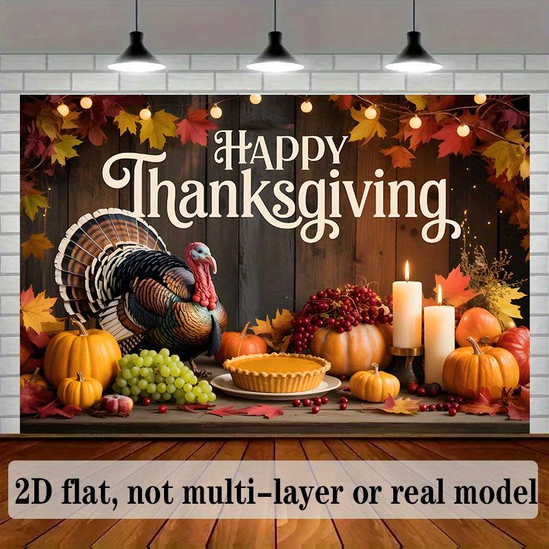 2D Plane - Large 2D Plane Banner for Thanksgiving Celebration Eventzyc