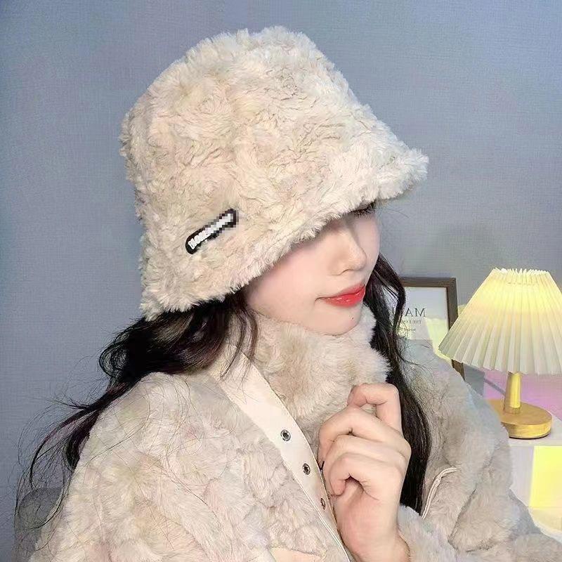 Female Fisherman Hat Winter Warm Ear Protection Basin Hat Thick Hat Adult
