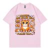 Loading One Brain Cell Funny Cat Meme Tshirts Unisex Unisex Fashion Cartoon Short Sleeve T Shirt Summer Casual Loose Cotton Tshirt