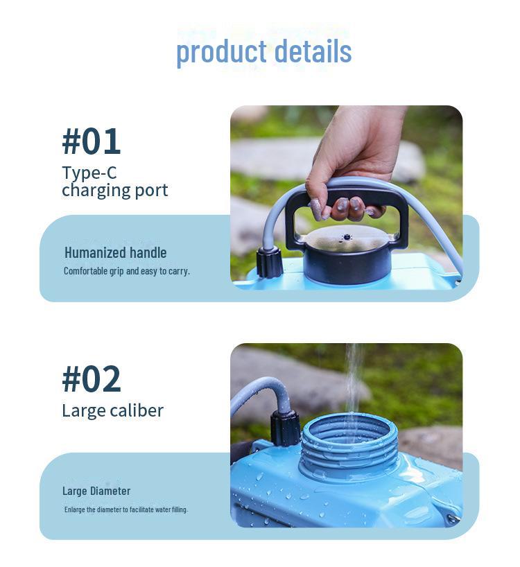 2024 New Electric Household Small Pesticide Sprayer - High Pressure Watering Pot