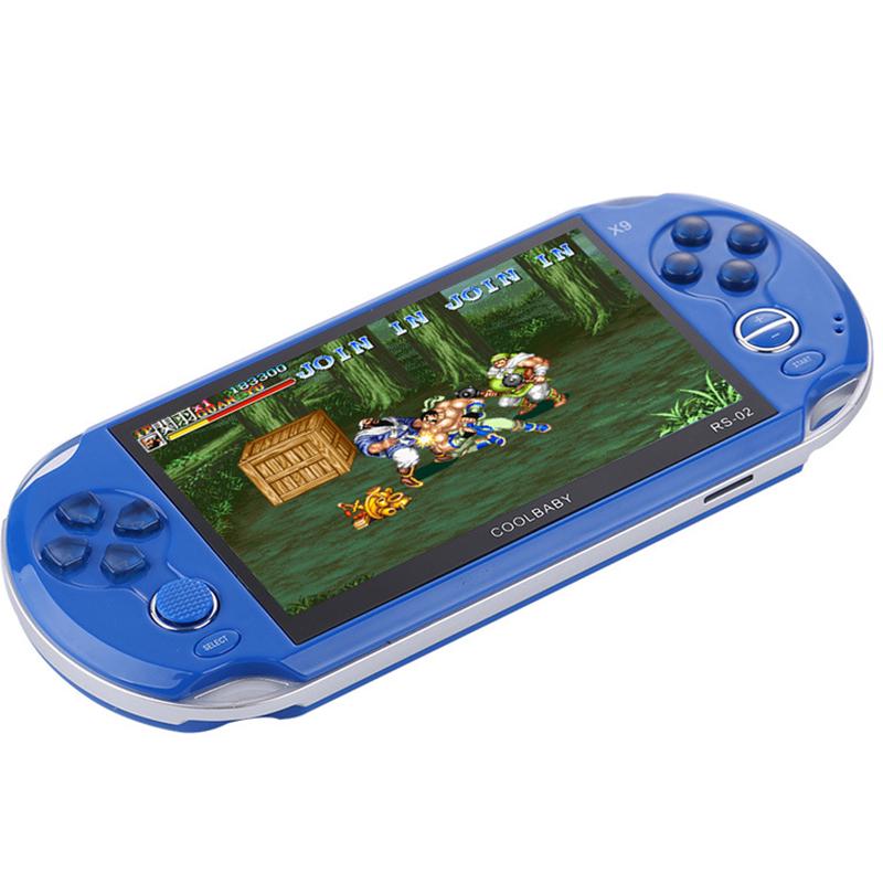 Портативная игровая консоль X9 Nostalgic GBA/NES в подарок Портативная игровая консоль PSP Поддержка загрузки FC Game