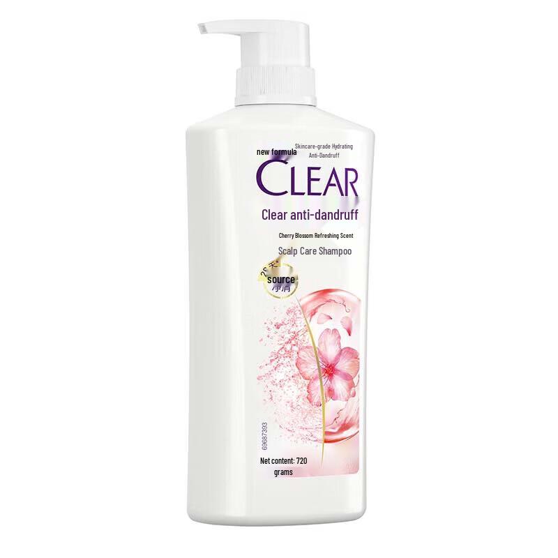 Clear Cherry Blossom Anti-Dandruff Volumizing Shampoo