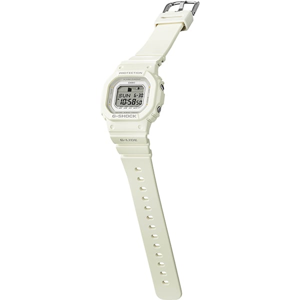Casio Женские часы G-SHOCK GLX-S5600-7BJF [G-SHOCK G-LIDE Compact Size] Square Watch White Digital