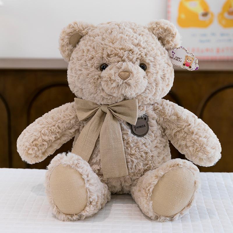 Плюшевый мишка Тедди Игрушка Девочка День рождения Мягкая Наполнитель из ПП хлопка Детский подарок Кукла