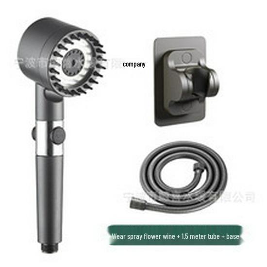 Набор ручной душевой лейки с наддувом