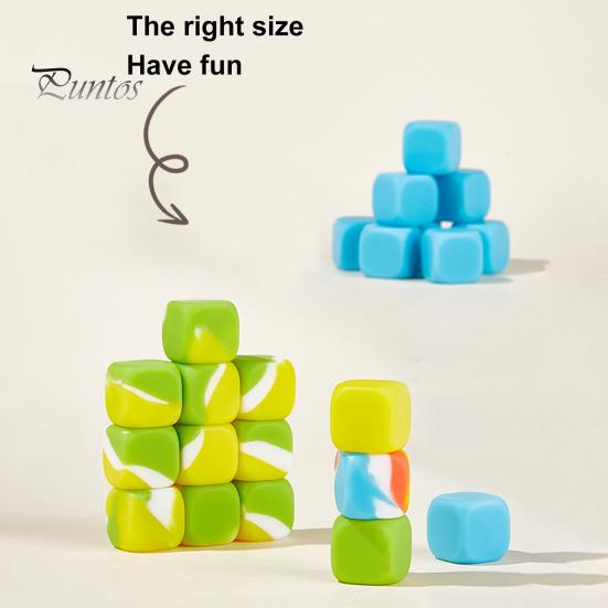 10 шт. ностальгическая игра по ловле камней с тканевой сумкой для развития координации движений рук и глаз, цветные традиционные игральные кости, игрушка для захвата кубиков