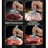 304 Stainless Steel Meat Tenderizer Professional Tool Kitchen Hitting Mallet  Kitchen