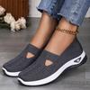 Women's Casual Shoes with One Foot, Plus Size Women's Shoes, Single Shoes, Fly Woven Breathable Cloth Shoes