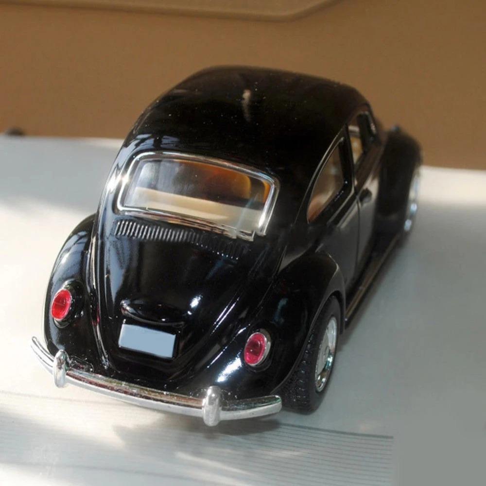 Жук Литой Машинка-Игрушка с Инерционным Механизмом Новая Милая Винтажная для Детей Подарок Декор Милые Фигурки Миниатюры