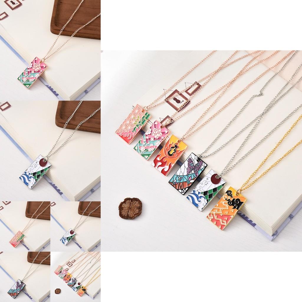 Ожерелье Kimetsu No Yaiba с подвеской в виде мультяшного персонажа для подарка