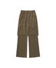 ISTKUNST Stripe Midi Layerd Skirt Pants_Khaki(Ik2Fffpa90A)