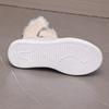 Chunky Platform Wedge Heel Furry Ankle Boots Women 2025 Winter Side Zip Thick Bottom Fluffy Fur Snow Boots Warm Plush Suede Shoe