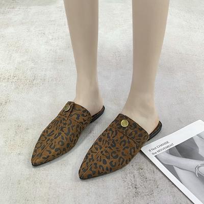 Внешняя торговля большая сумка голова ретро джинсовые женские туфли лето новый женский наряд удобная мягкая подошва толстый каблук шлепанцы