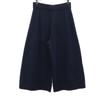 FOXEY NEW YORK made in Japan knit Wide pants 42 Navy Women Used