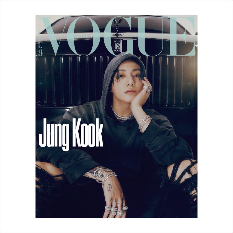 ЧОНГКУК(БТС) VOGUE KOREA 2023.10 + бесплатный подарок