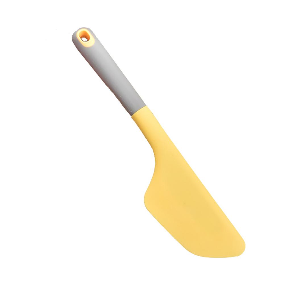 1pc Large Silicone Scraper Cake Cream Spatula Bread Butter Baking Scraper Home Kitchen Gadget