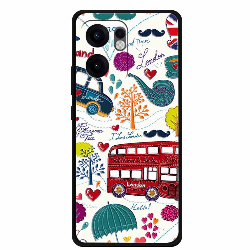 3D Тисненый Чехол Для OPPO Reno 13F 14F Чехол 13 14 F Coque Цветы Силиконовый Мягкий Задний Чехол Для OPPO Reno 13 Pro A38 A18 Чехол для Телефона