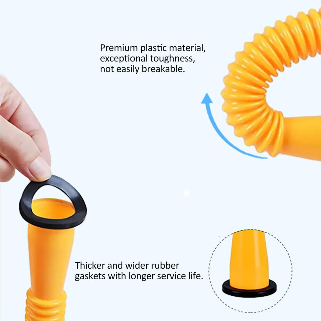 Комплект для замены носика канистры для бензина, Набор для замены носика канистры для бензина без пролива со сверлом для большинства канистр для бензина на 1 2 5 10 галлонов